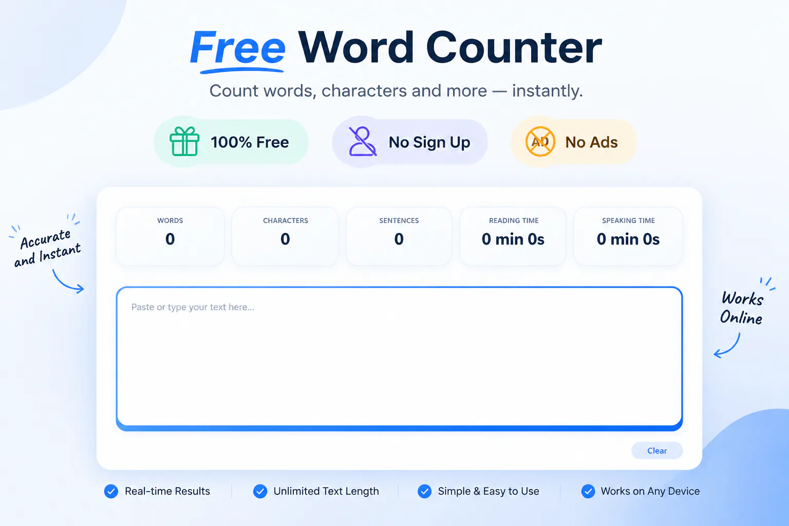 Free Word Counter gallery image