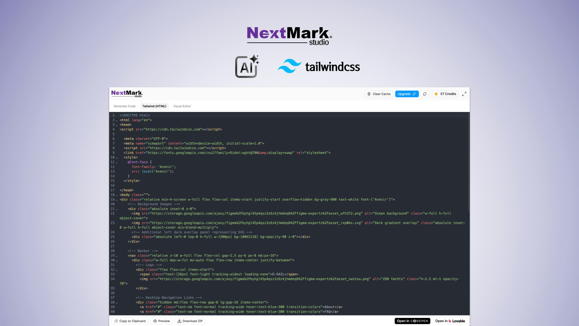 Figma to Tailwind CSS/Payload CMS/Astro gallery image