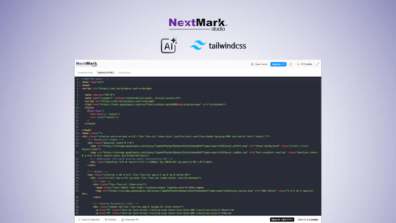 Figma to Tailwind CSS/Payload CMS/Astro screenshot 4