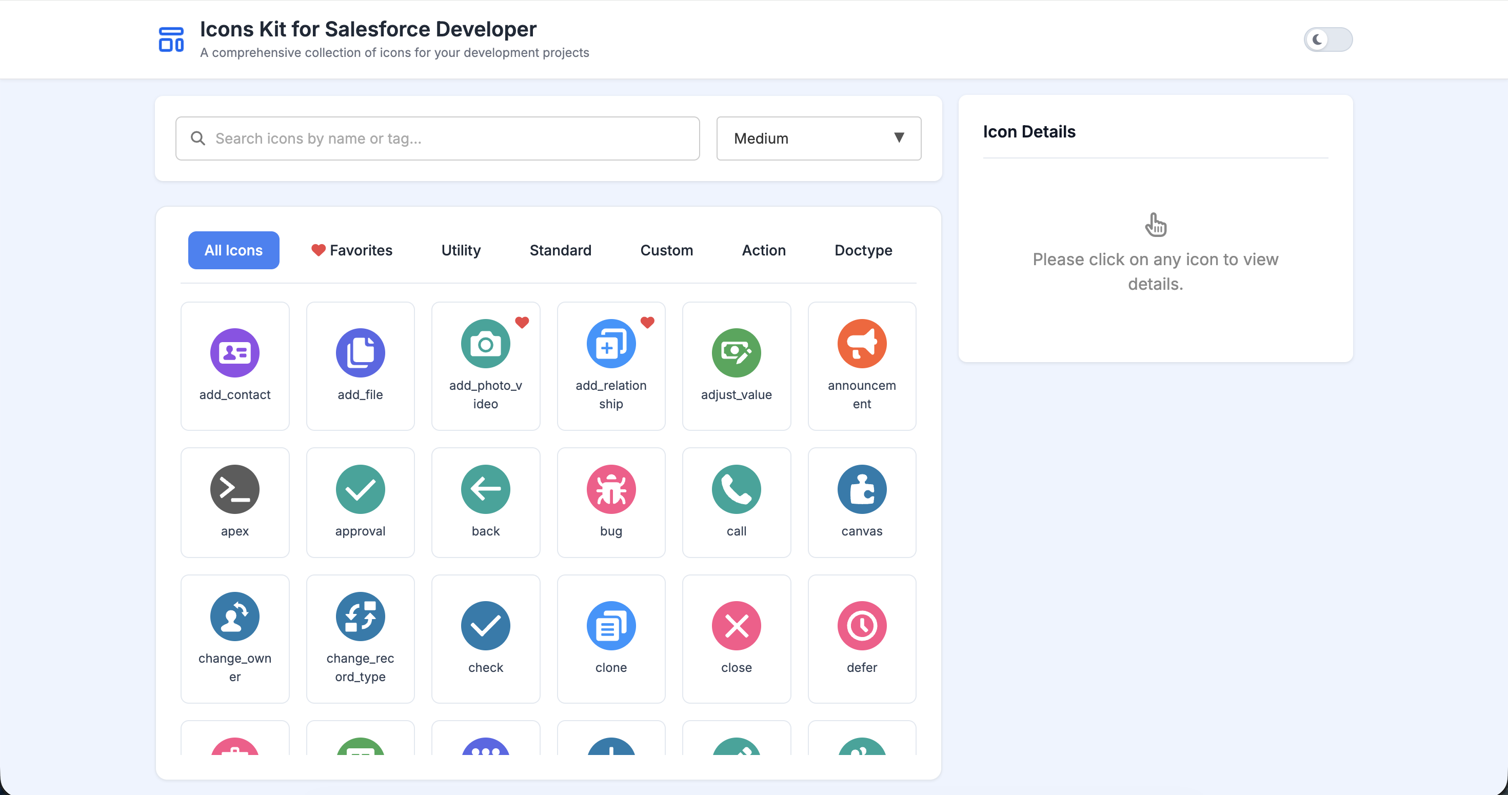 Icons Kit for Salesforce Developer gallery image