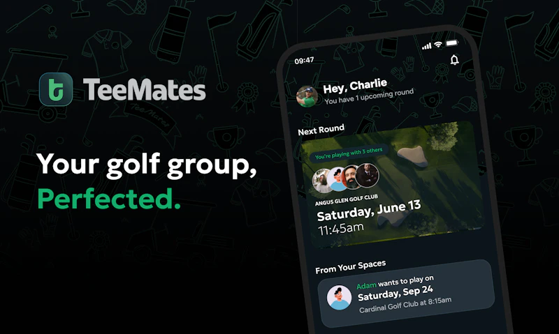 TeeMates: Golf & Networking screenshot 1