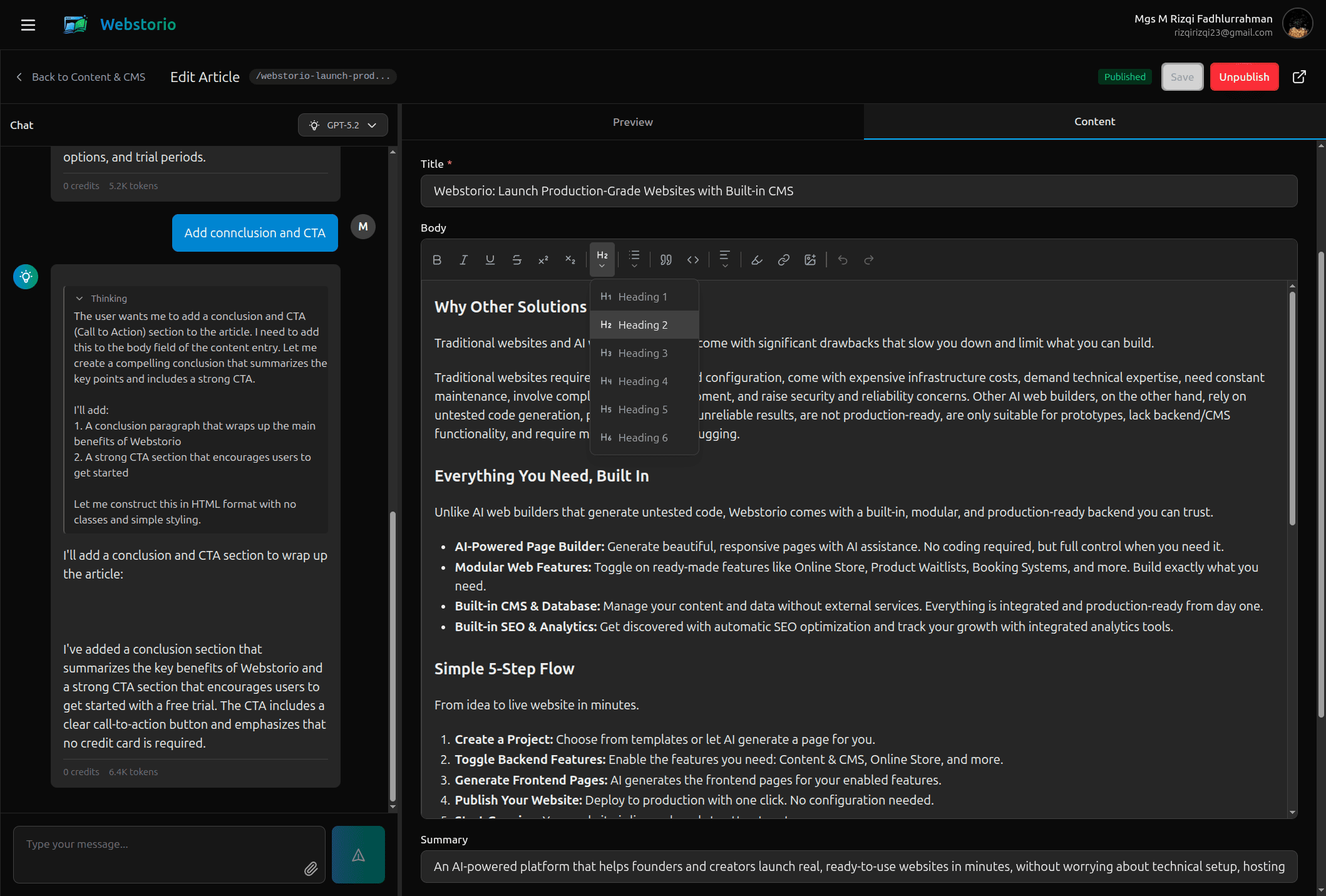 Webstorio gallery image