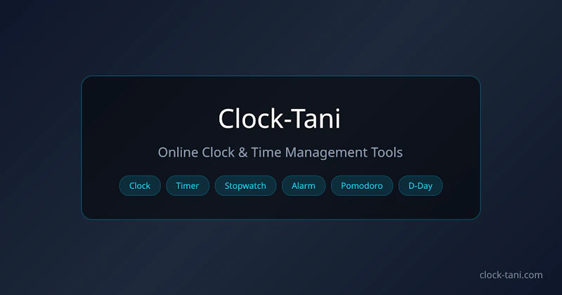 Clock-Tani screenshot 1