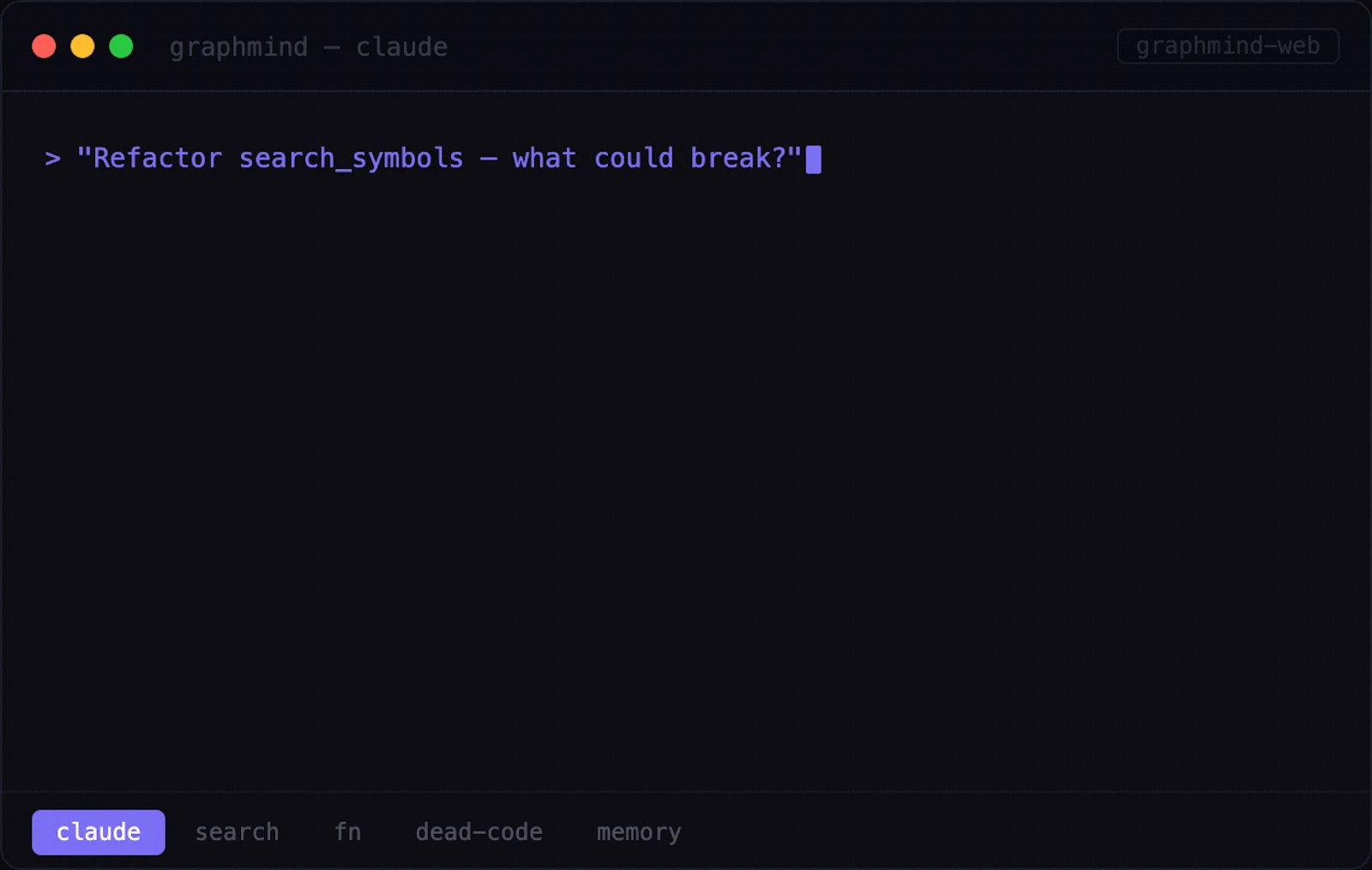 GraphMind screenshot 2