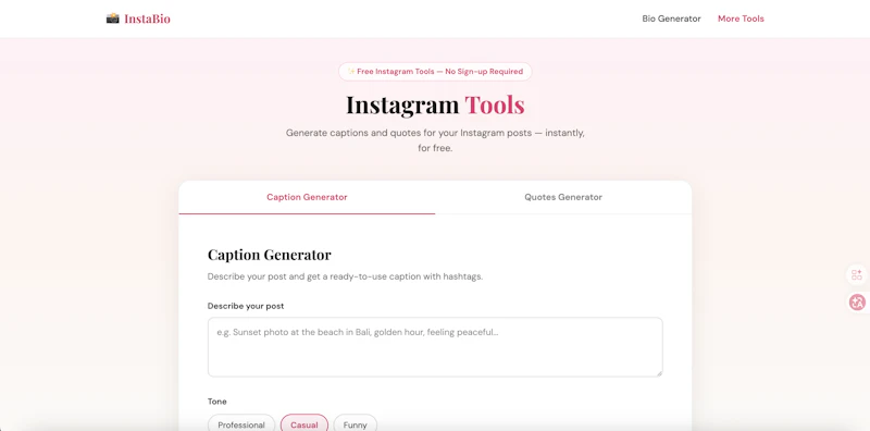 Instabio screenshot 3