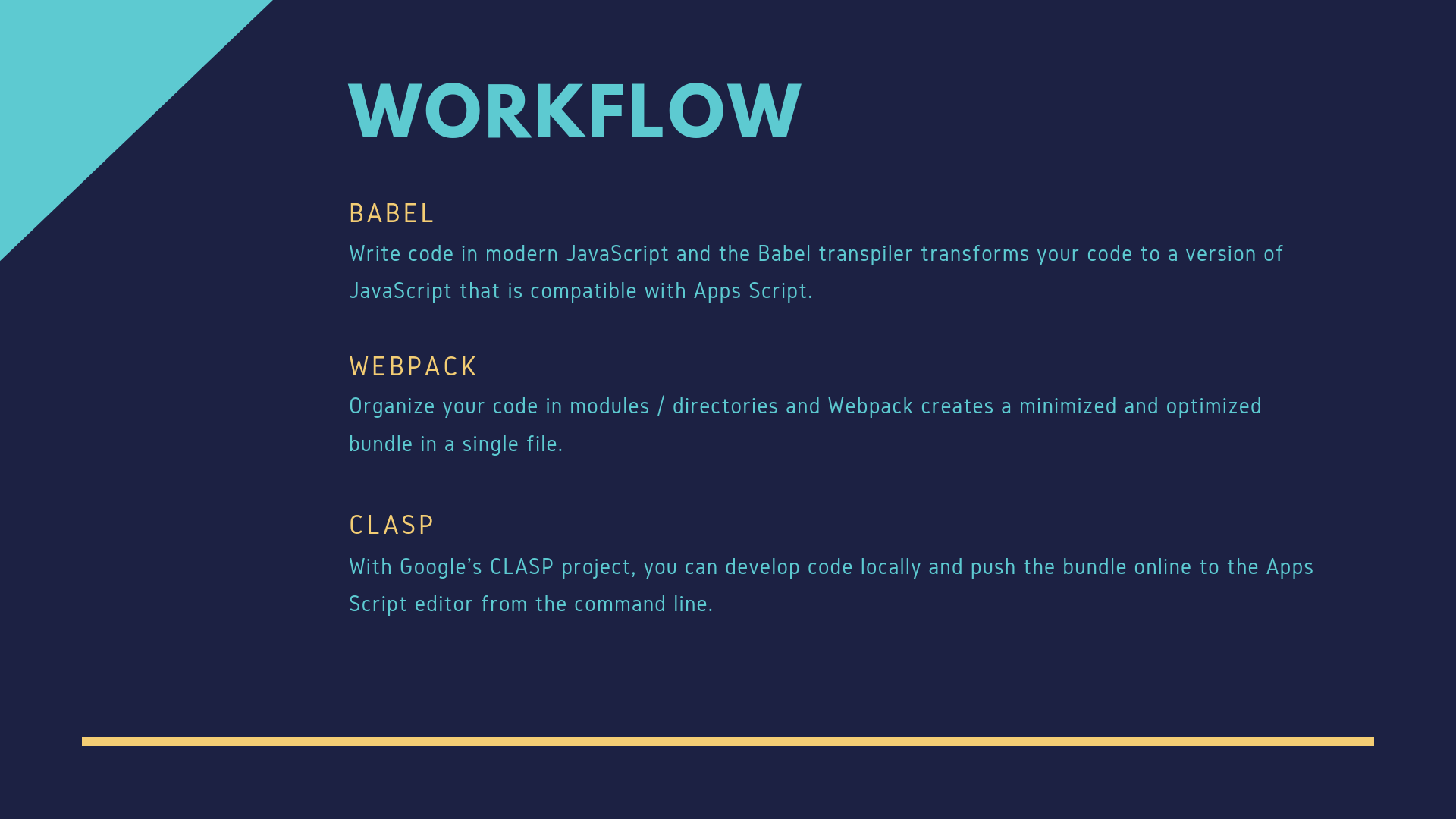Apps Script Starter Image