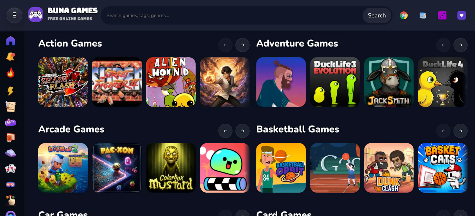 BunaGames screenshot 2
