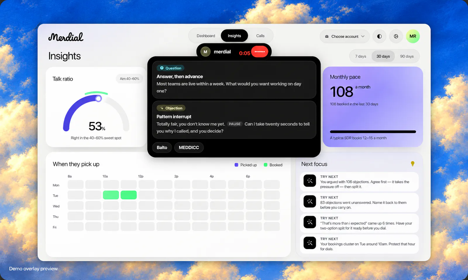 Merdial screenshot 1