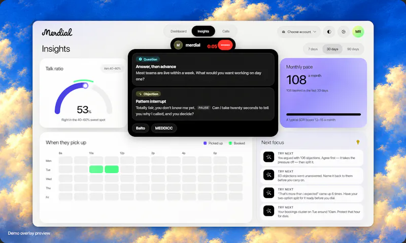 Merdial screenshot 1