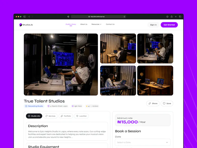 Studio Lib screenshot 3