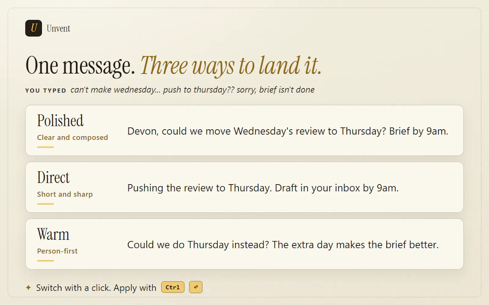 Unvent screenshot 3