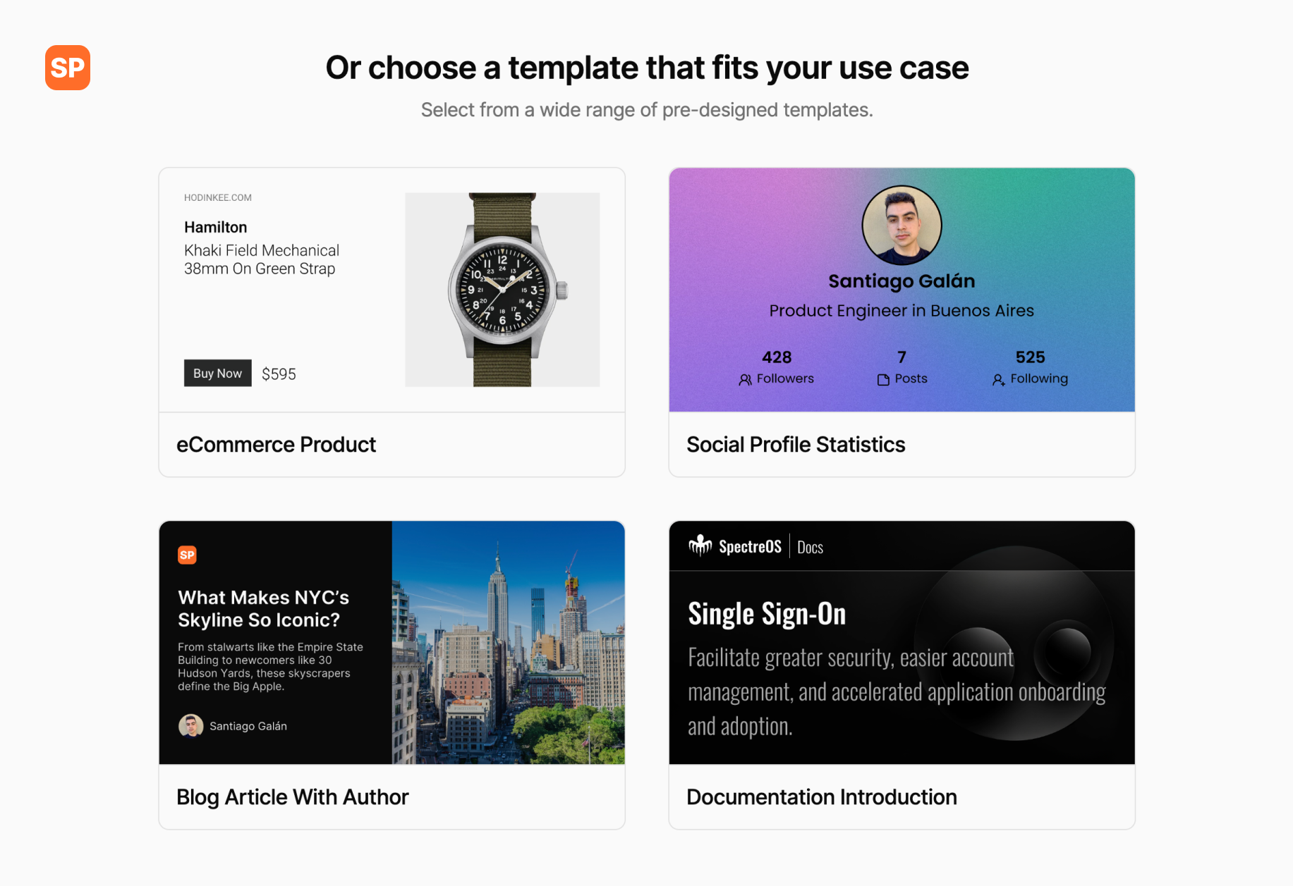 sharepreviews - No-code dynamic Open Graph images generator. Open-source. media 3
