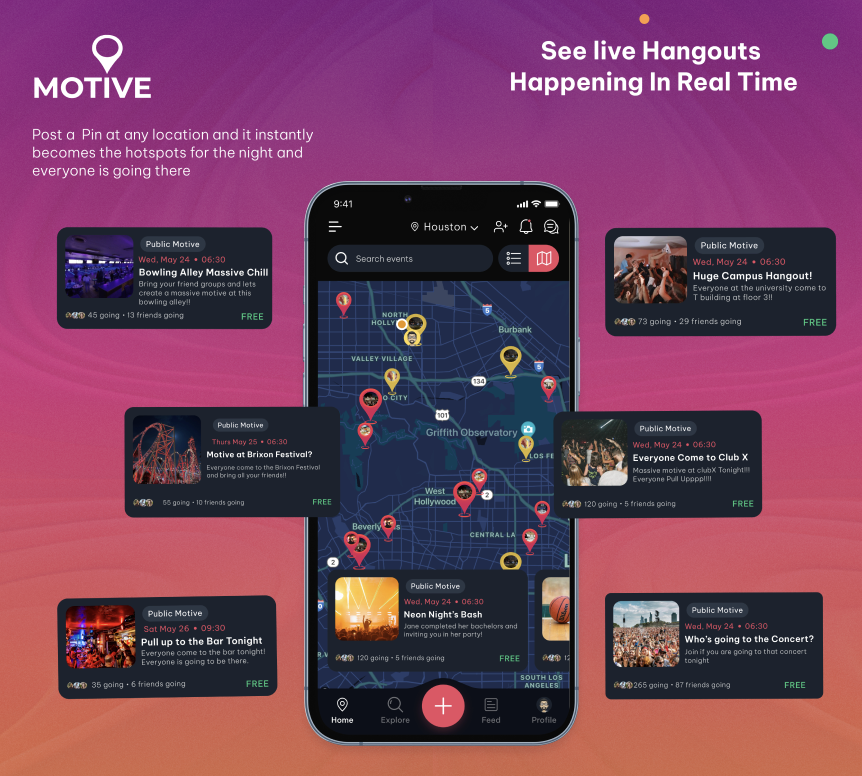 Motivapp - Crear o descubrir el punto de acceso de la noche media 1
