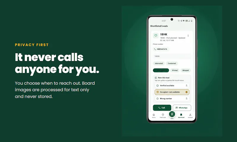 ToLet Scanner screenshot 4