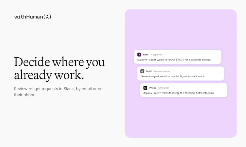withHuman screenshot 4