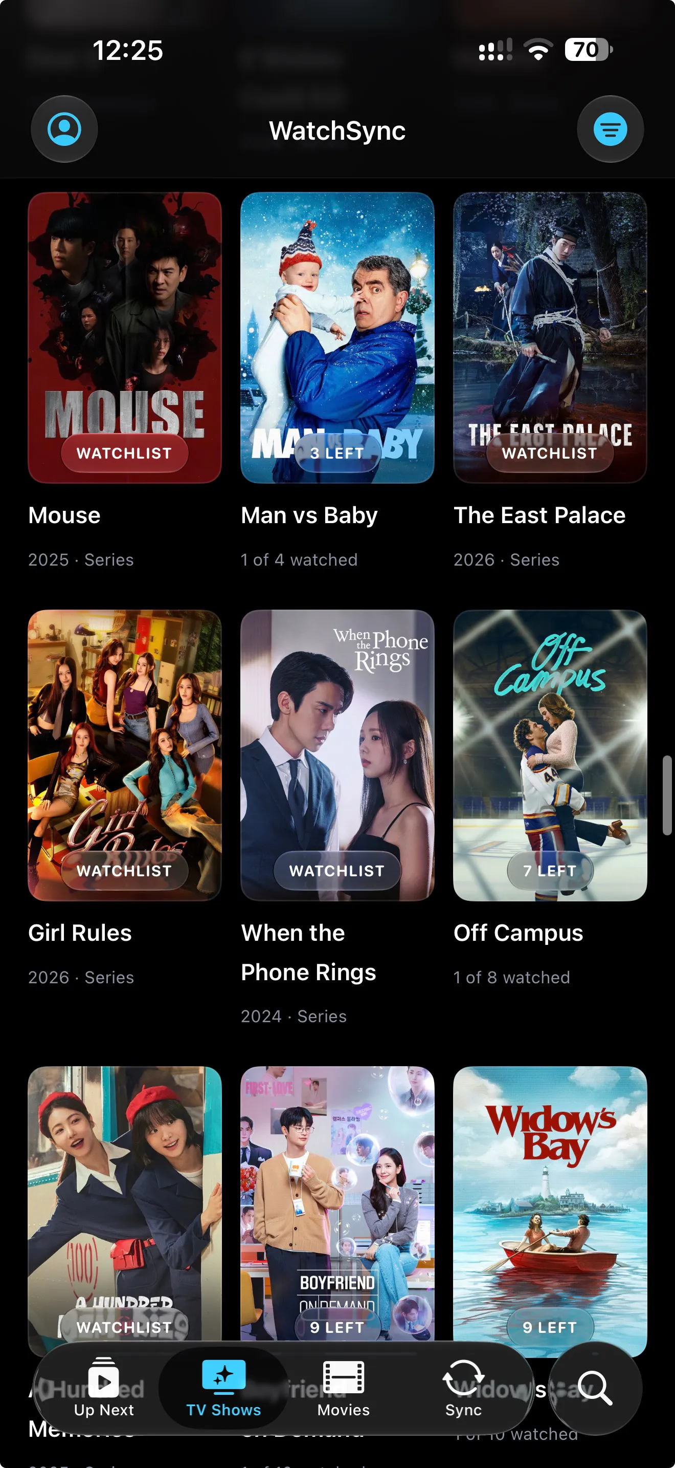 WatchSyncer: TV & Movie tracker gallery image