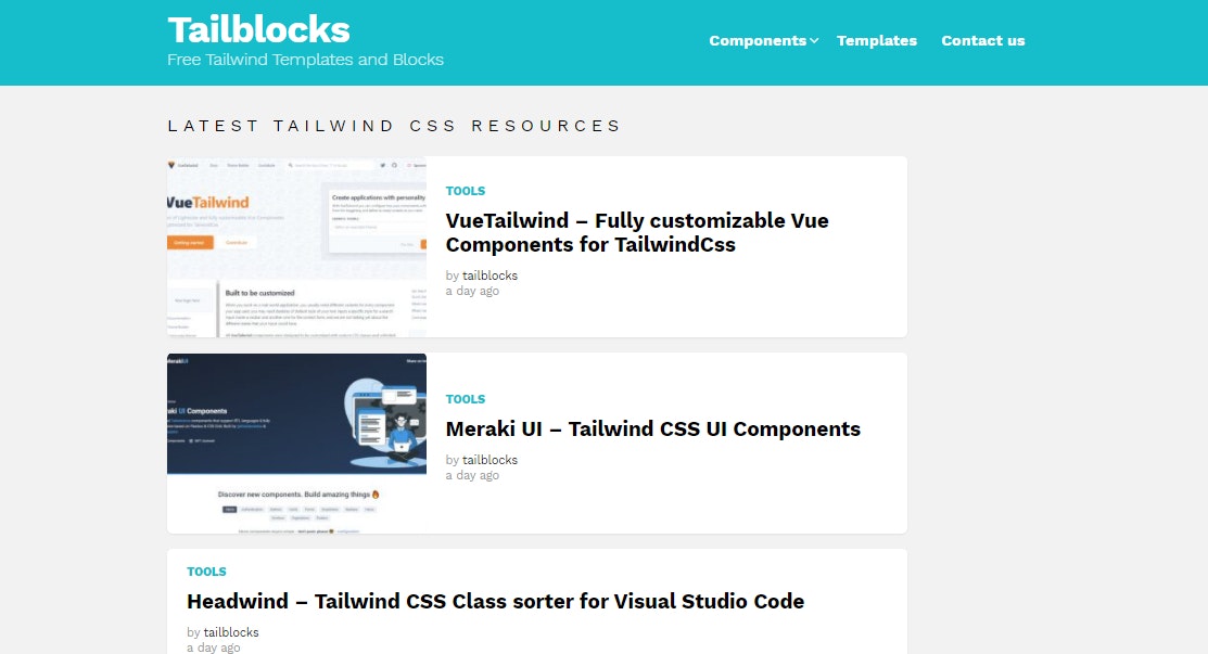 Tailblocks gallery image