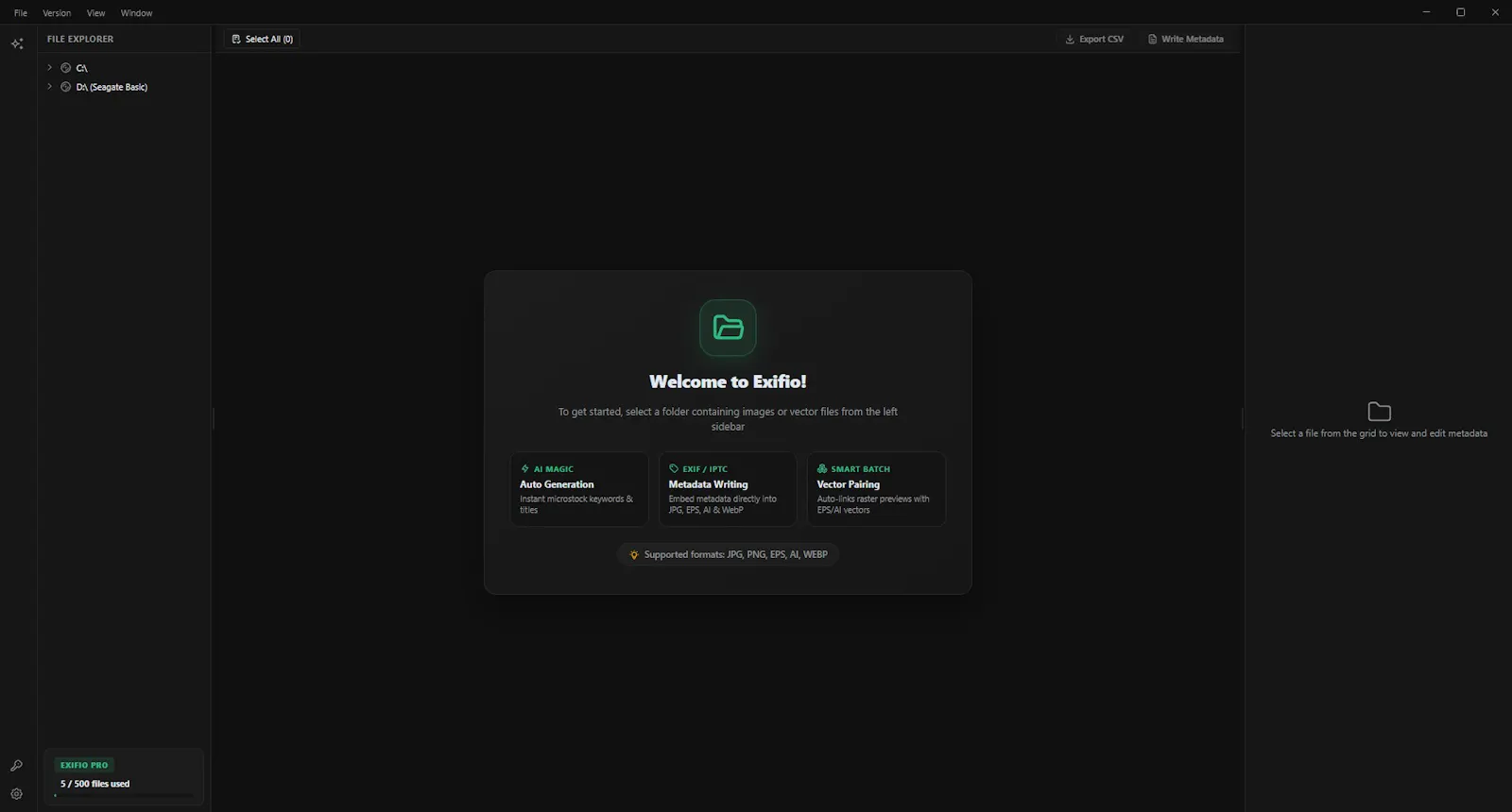Exifio screenshot 1