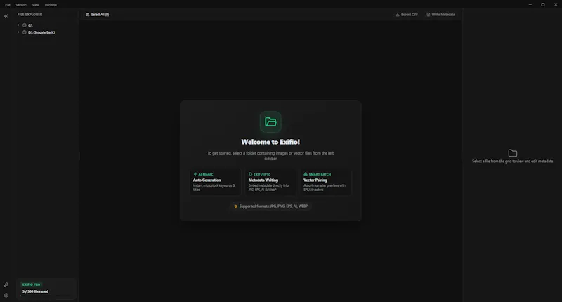 Exifio screenshot 1
