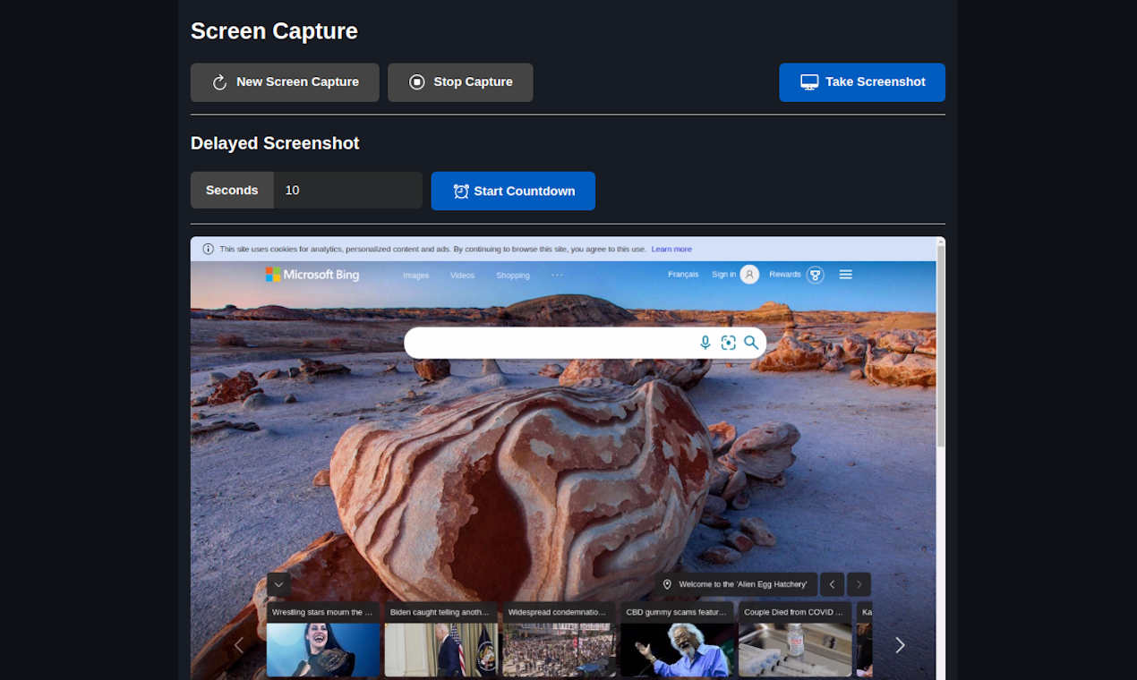 SCShot | Online Screenshot Tool gallery image