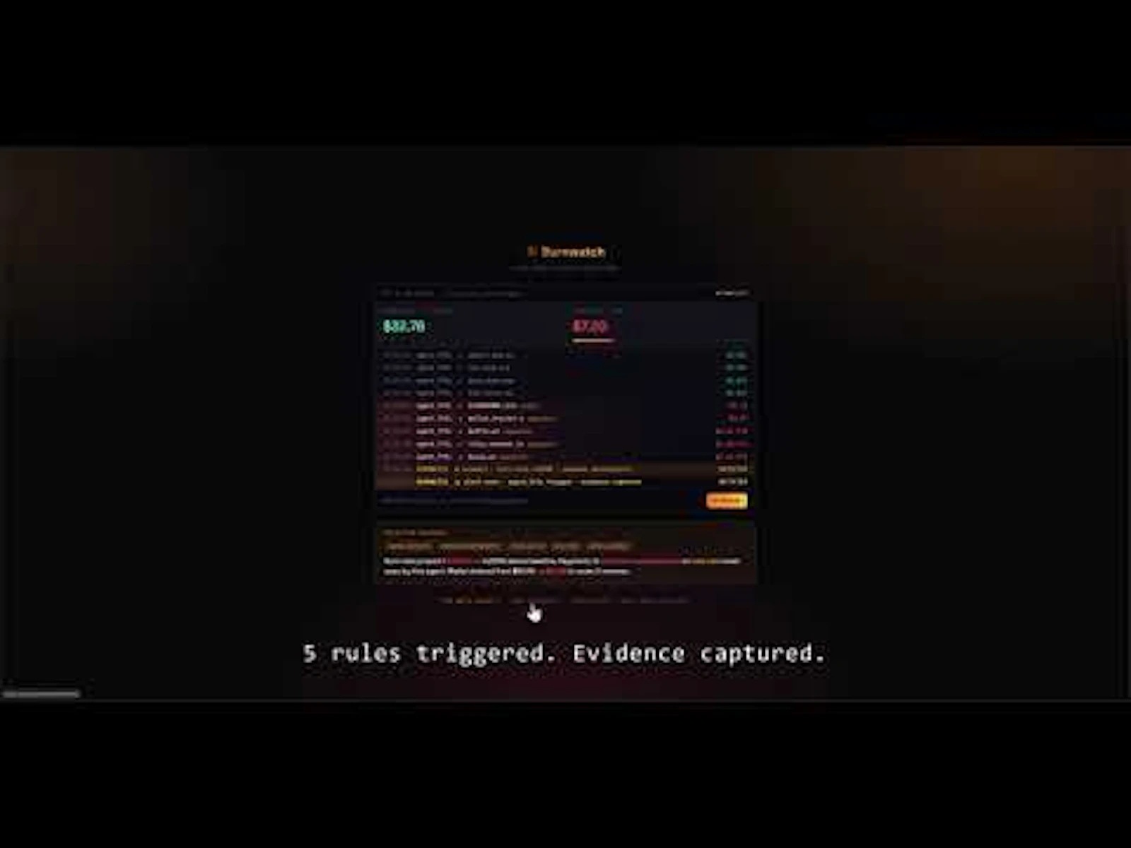 Burnwatch screenshot 1 (video preview)