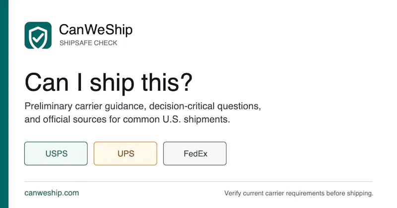 CanWeShip screenshot 1