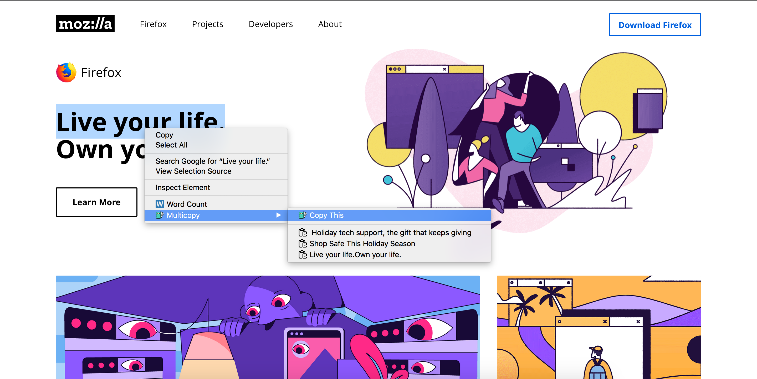 Multicopy Image