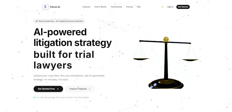 Cleros AI screenshot 2
