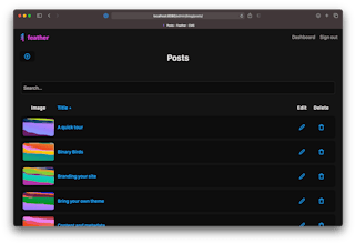 Feather CMS gallery image