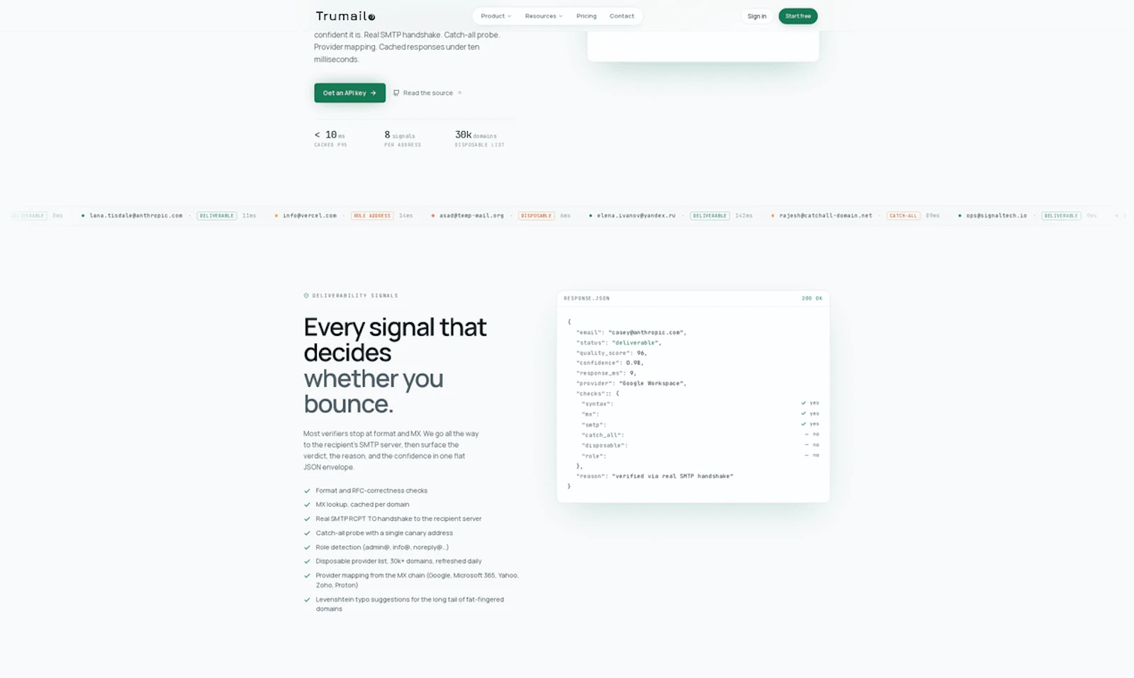 Trumailo - Realtime Email Verification screenshot 4