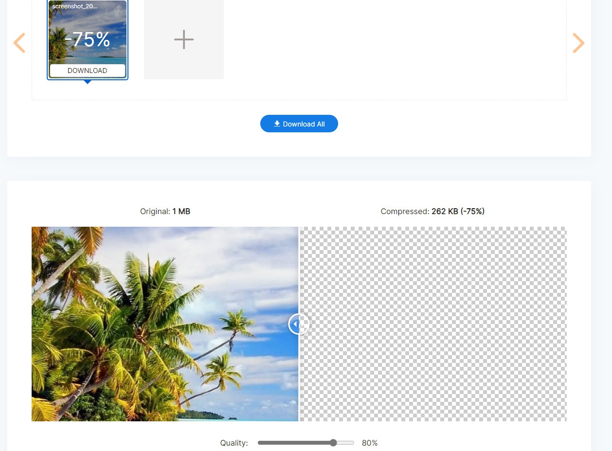 Geekersoft pemampat imej dalam talian percuma media 2