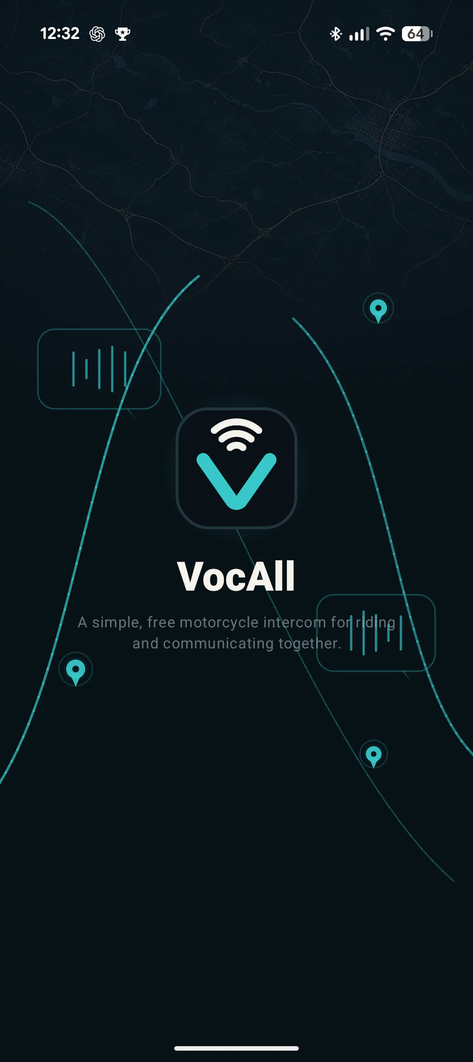 VocAll - Free Motorcycles Intercom screenshot 2