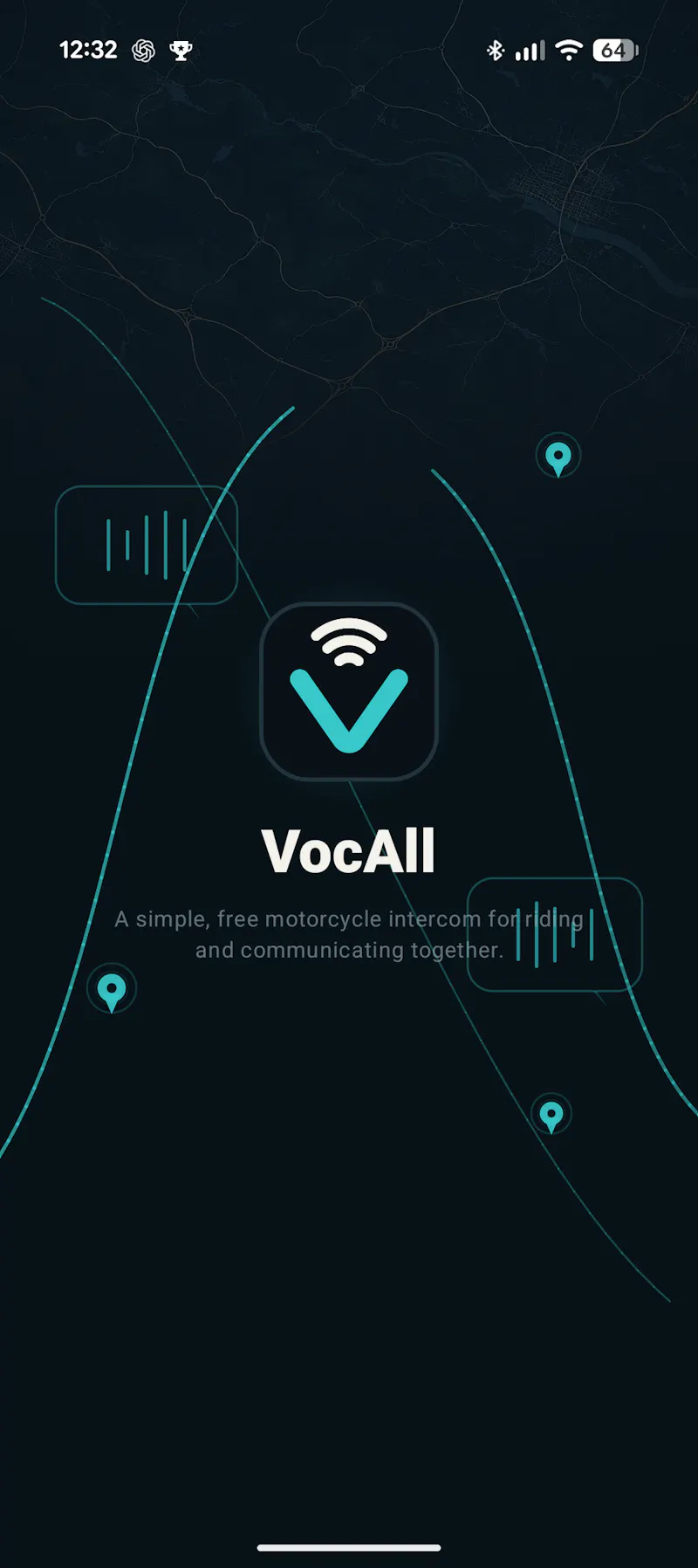 VocAll - Free Motorcycles Intercom screenshot 2