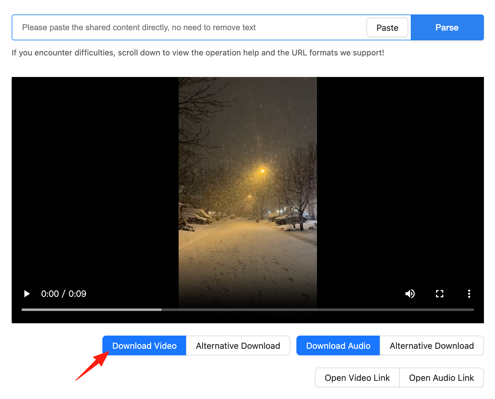 GrabClip.com - Main product screenshot demonstrating key features and user interface
