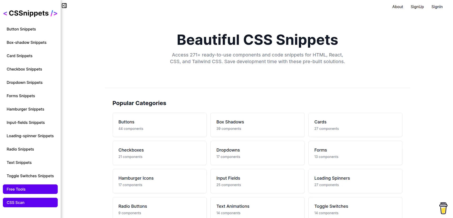 CSSnippets gallery image