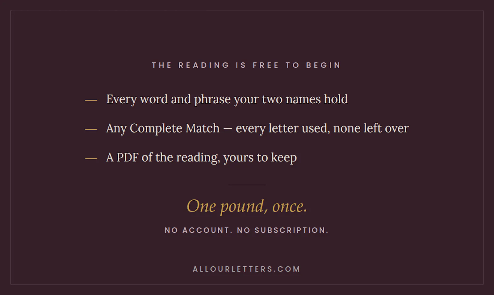 All Our Letters screenshot 2
