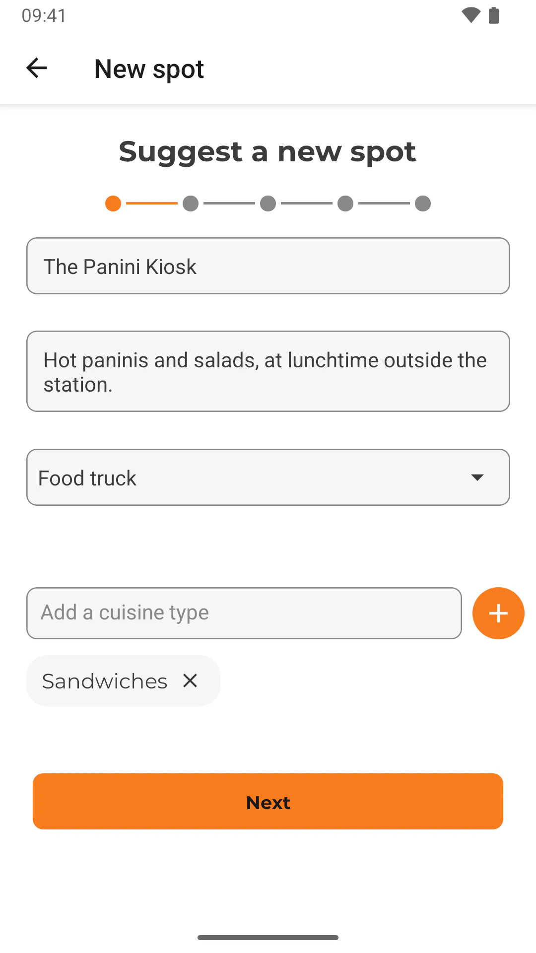 FoodSpotter gallery image