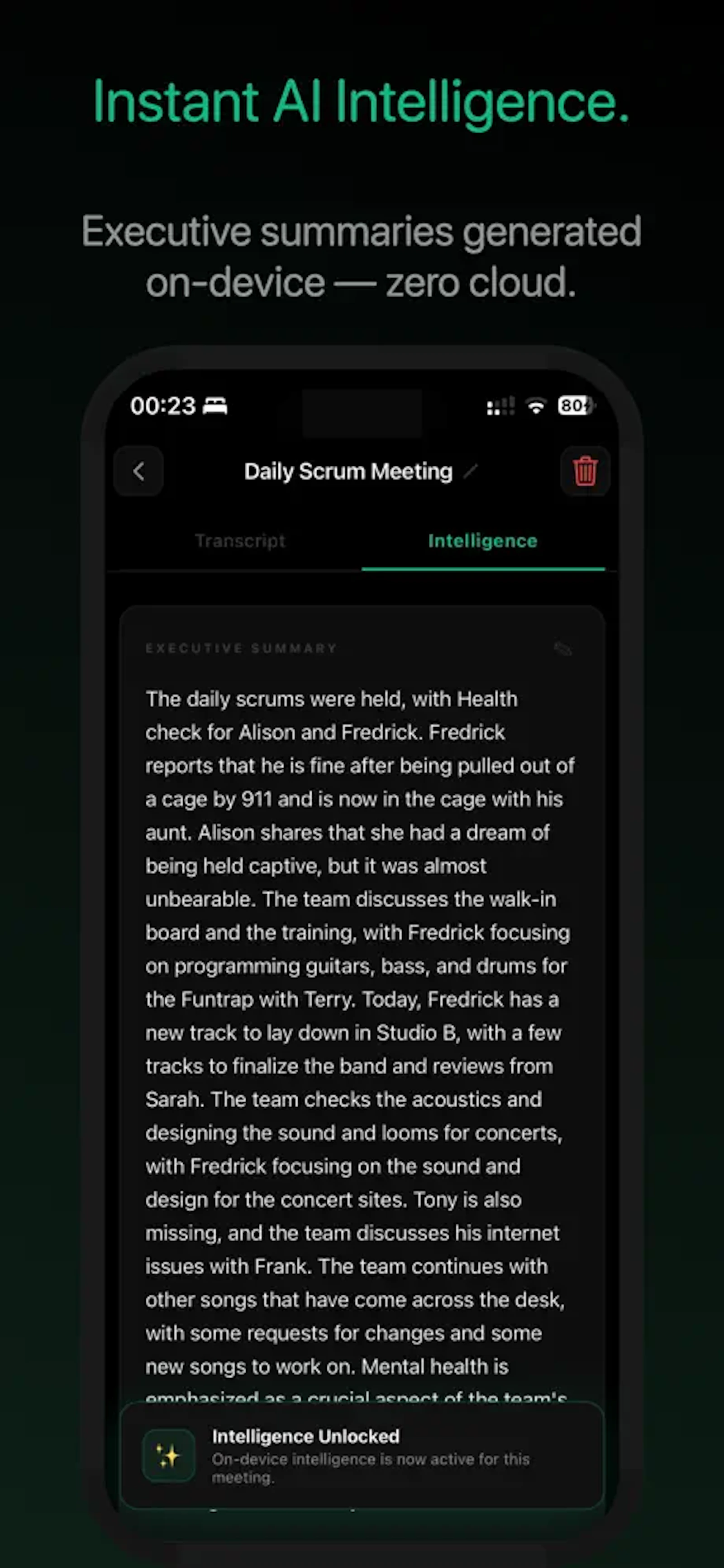 ScribeZero screenshot 1
