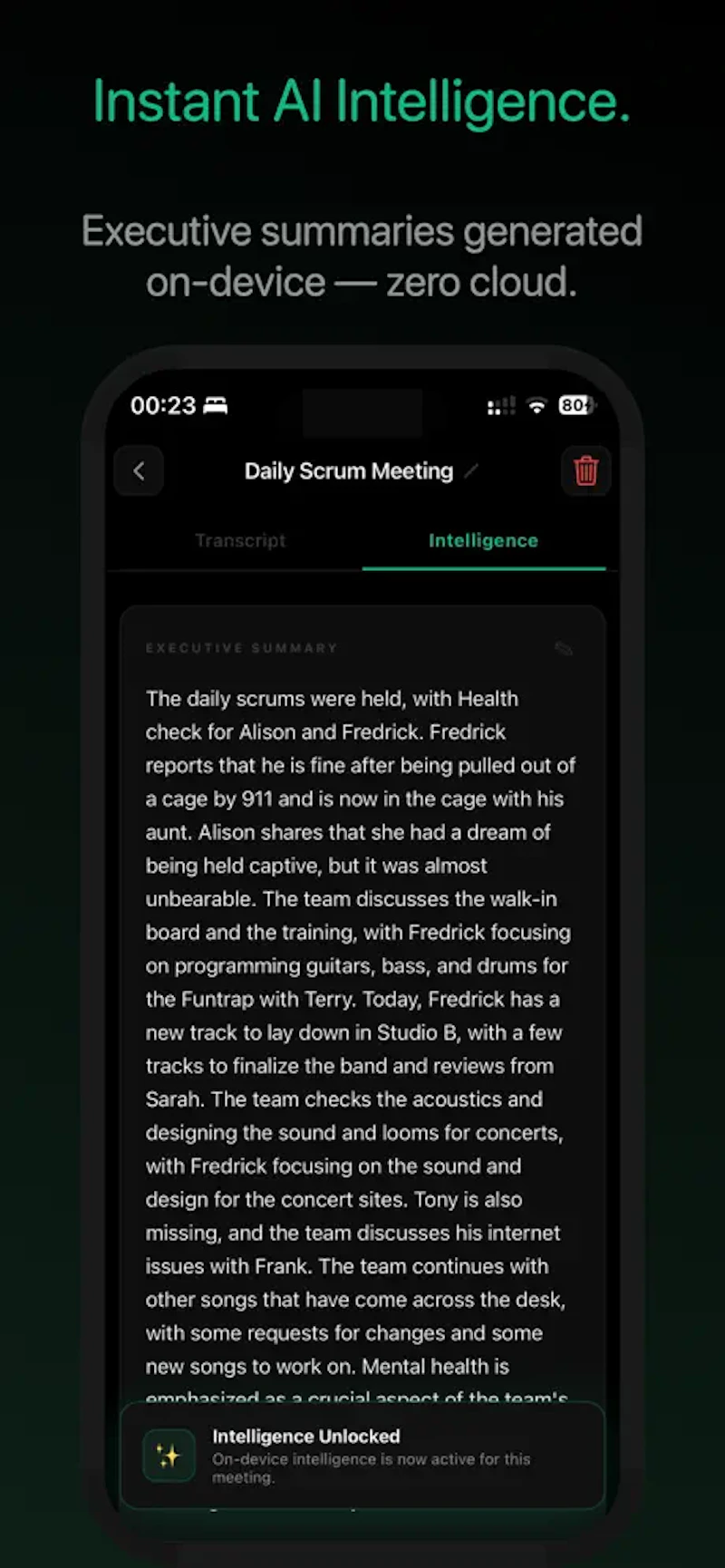 ScribeZero screenshot 1
