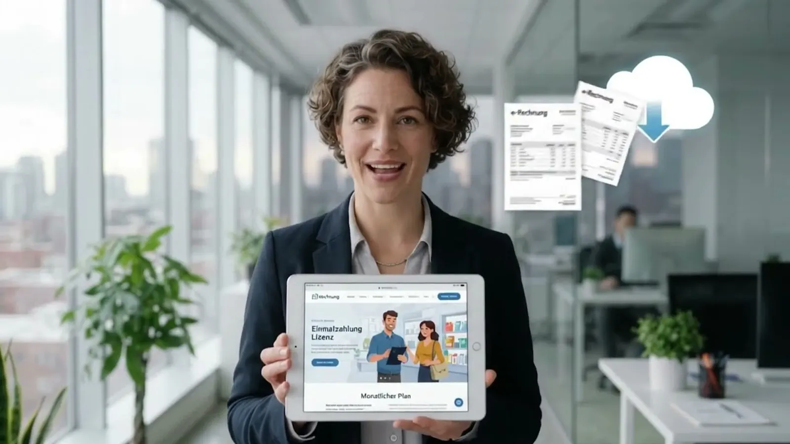 Electronic invoice generator e-rechnung screenshot 1 (video preview)