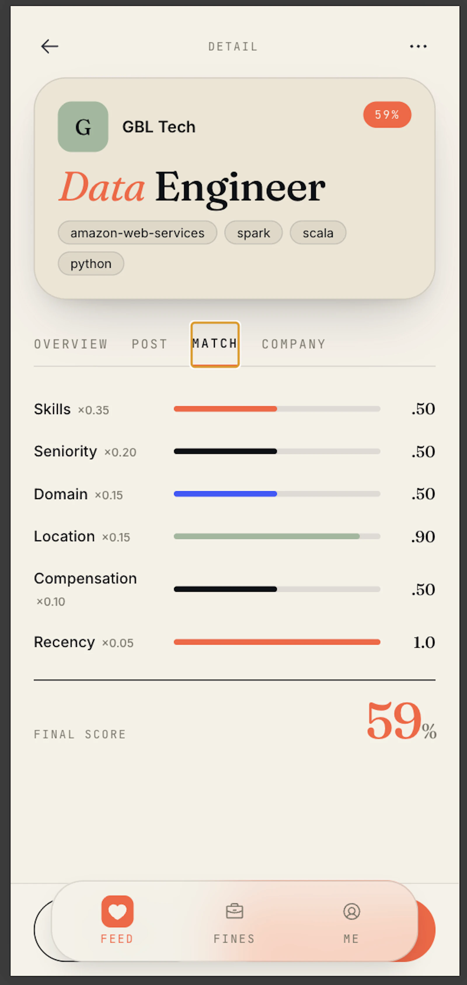 Fineder AI  screenshot 1