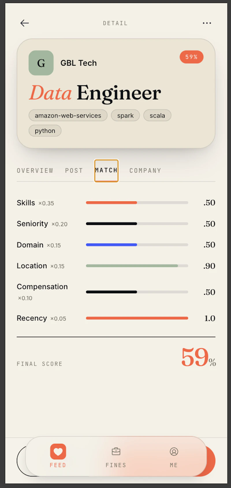 Fineder AI  screenshot 1