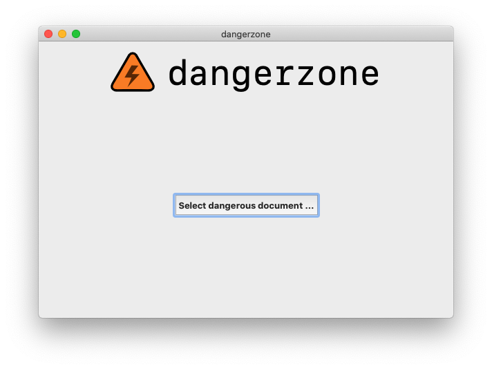 Dangerzone gallery image