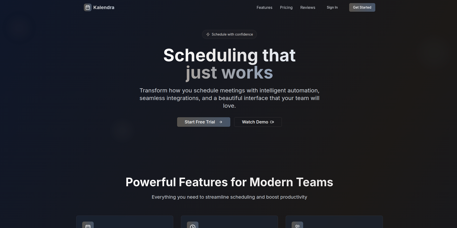 Média Kalendra - Scheduling that just works 1