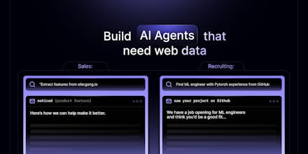 Web search API by Crustdata gallery image