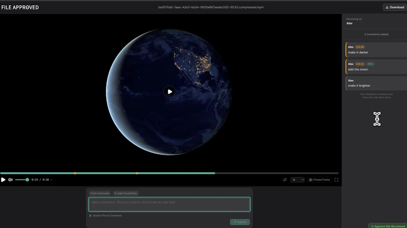File Approved screenshot 4