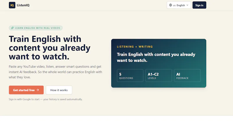 ListenIQ screenshot 1