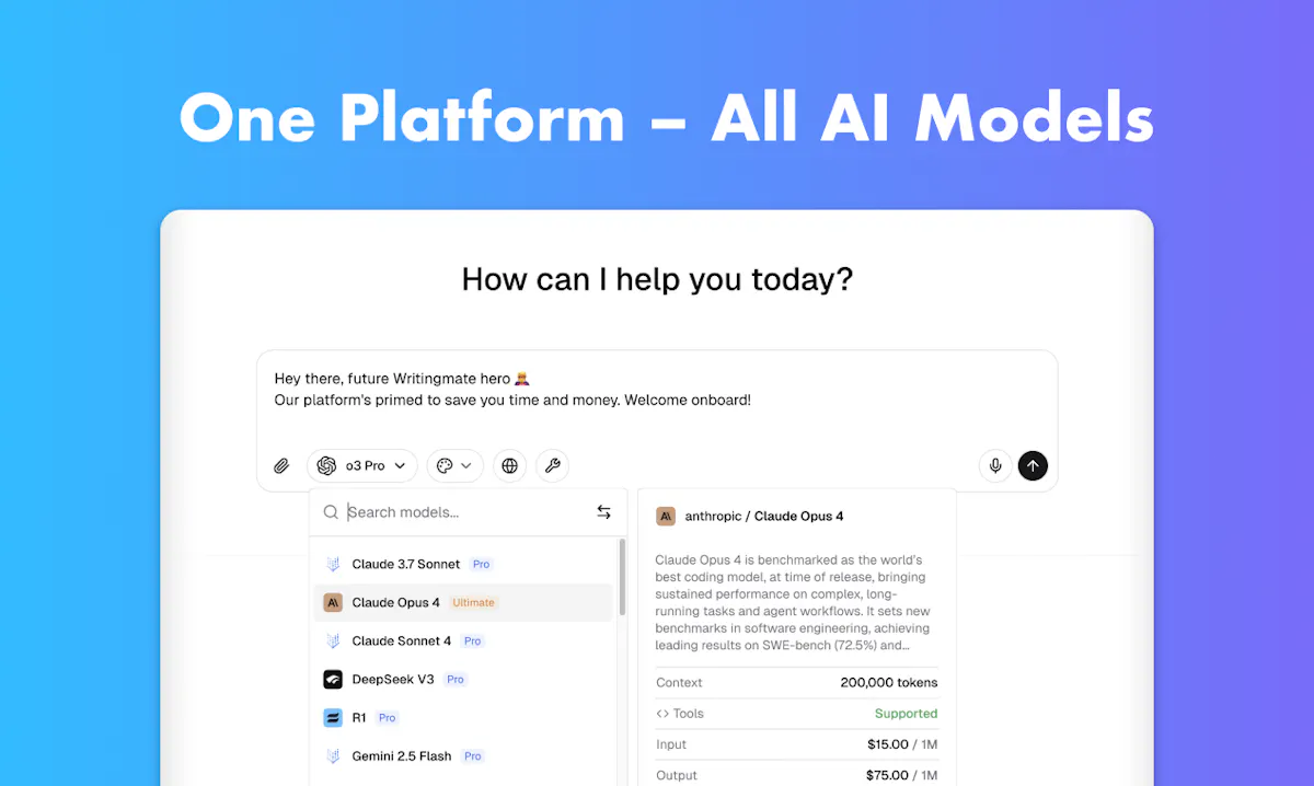 Writingmate 3.0