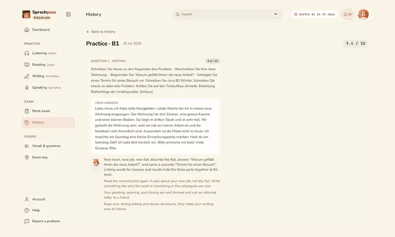 Sprachpass screenshot 5