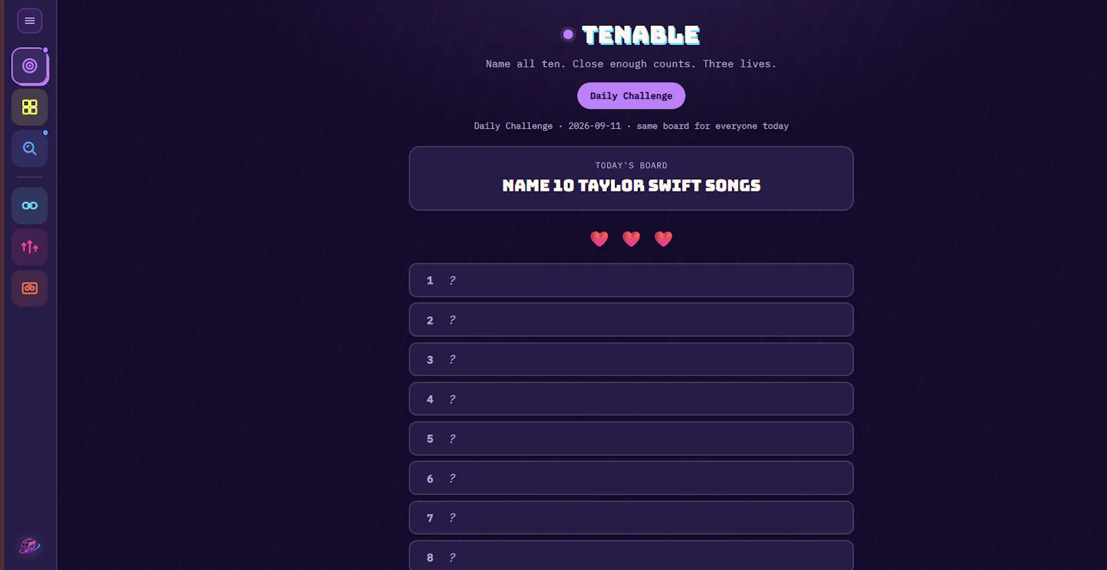 MusicNerdle screenshot 2